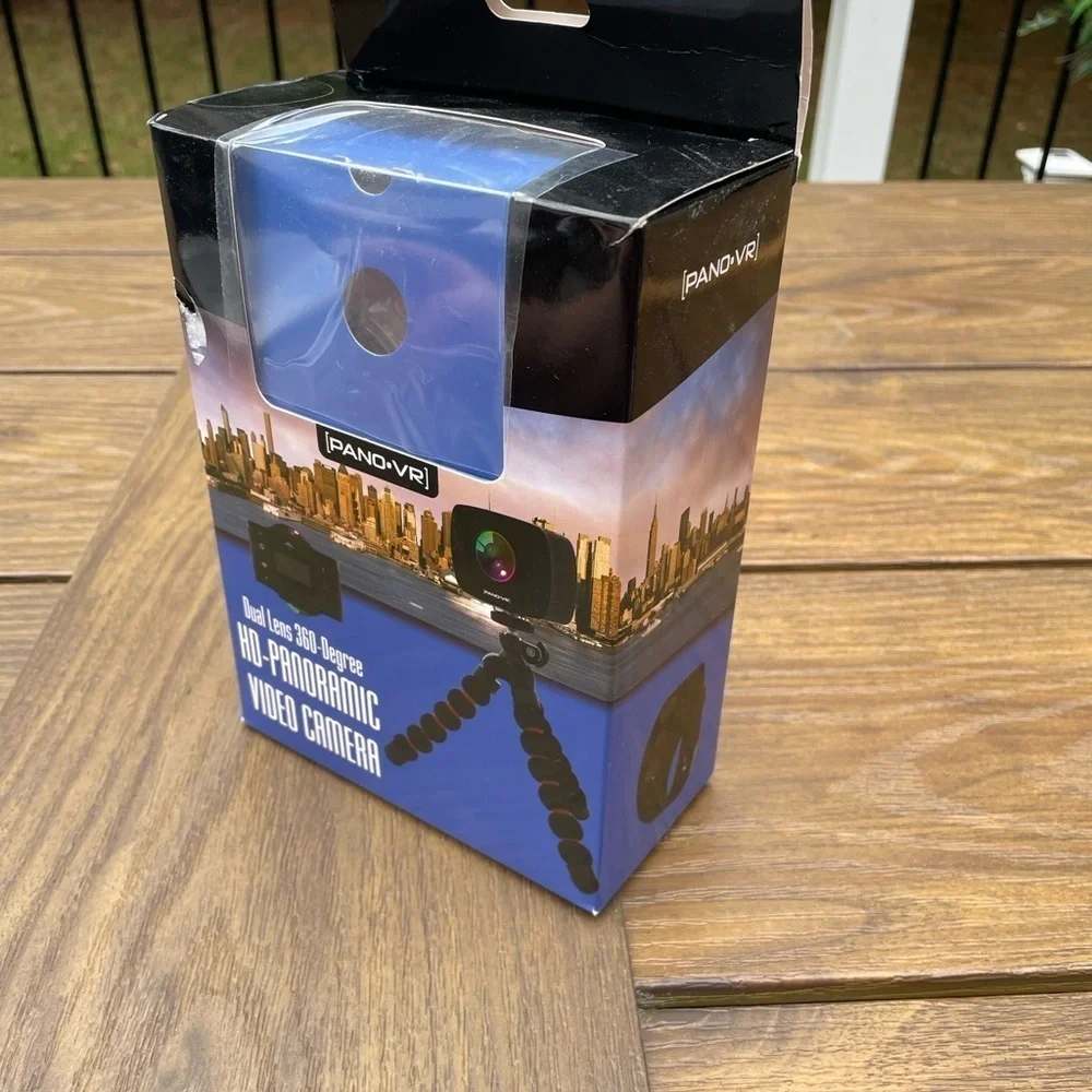 PanoVR 360-Degree Dual Camera with 1080p HD Video Recording dual lens video hd